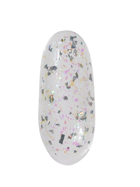 База камуфлирующая с хлопьями для ногтей Тон 1241 Sofiprofi Frenzy Base, 10 мл